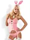 Bunny pink костюм кролика розовый Obsessive L/XL