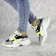 Женские кроссовки Fashion Jacob 1303 39 размер 24,5 см Белый