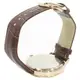 ☜Часы для мужчин SWIDU SWI-018 Brown + Black 2 циферблата нержавеющие кварцевый механизм