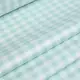 Простыня на резинке для коляски и люльки 40x80 MINT CHECK