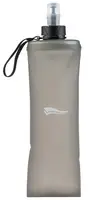 Складная силиконовая бутылка для воды 0,5L Crivit серая