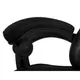 Кресло геймерское Dunmoon 24243 с подставкой для ног Black