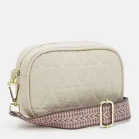 Женская кожаная сумка Borsa Leather K16602be-beige
