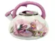 Чайник эмалированный со свистком 3,2 л Pink Zauberg 5-L-PINK 80384