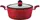 Кастрюля с крышкой Meisterklasse Red Marble MK-1033-24 24 см 3.7 л