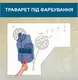 Трафарет для покраски, одуванчик, одноразовый из самоклеющей пленки 200 х 240 см