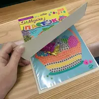 Мозаїка з паєток "Великодній кошик", 6 кольорів