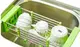 Многофункциональная складная кухонная полка Kitchen Drain Shelf Rack от 33см до 48см