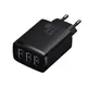 Адаптер сетевой Baseus Compact  Charger 3U 17W EU |3USB, QC, 3.4A|  (CCXJ020102)