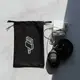 Мешок хлопковый ORGANIZE для зарядок и гаджетов 20х30 см Gadget (черный)