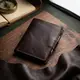 Портмоне вертикальное мужское кожаное с монетницей SHVIGEL 16218 Коричневое