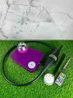 Кальян "Capsule Nanosmoke Purple" с мундштуком "Bazooka"