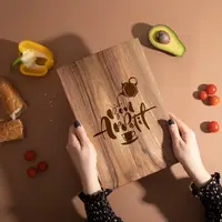 Дошка обробна S "Bon Appetit" з горіха., French
