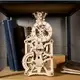Деревянный механический 3D конструктор Ugears Часы-двигатель (70217)