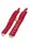 Оковы Leather Restraints Leg Cuffs, Red