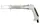 Термонож для пенопласта MASTERTOOL, 220 Вт. Grey (ТНП220)