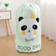 Мешок Lesko Blanket bag PEVA DR-230 Панда "Good Day" для хранения одеял 83*40 см