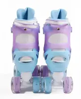 Розсувні ролики квади 117-05 S Best Roller колеса PU, що світяться. Multicolor (розмір 31-34) (186979)