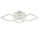 Потолочная LED люстра, светильник светодиодный Sunlight белый 5331/2+2 R