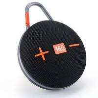 Колонка портативная Bluetooth T&G TG648 black черная