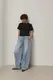 Однотонна футболка з драпіруванням - чорний цвет, ONE SIZE