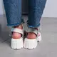 Женские босоножки Fashion Piper 3624 41 размер 25,5 см Белый