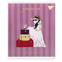 Зошит для записів у клітинку А5 YES Exquisite doggy 767536 24 листи
