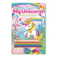 Набор для рисования песком 4M Цветной единорог (00-04749)
