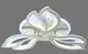 Люстра MX2645/3 WH LED 3color dimmer 70W DH