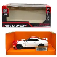 Машинка металлическая "АВТОПРОМ. Nissan GT-R" (БЕЛЫЙ)