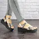 Женские сандалии на танкетке Fashion Iris 1649 38 размер 24 см Серый