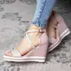 Женские босоножки Fashion Bavaria 3105 40 размер 26 см Розовый