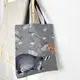 Сумка женская тканевая Original Енот и бабочка 40x45 см (SV_22S017_SE)