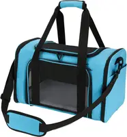 Сумка переноска для кошек и собак 42x28x28 см CosmoPet CP-47 Blue