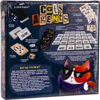 Розважальна настільна гра "CATS AGENTS" G-CA-01-01U на рус. мовою