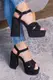 Женские босоножки Fashion Balagur 3081 39 размер 25,5 см Черный