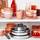 Набор посуды Tefal Ingenio Emotion L897SM74 22 предмета серебристый