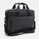 Мужская кожаная сумка - портфель Keizer K17069bl-black