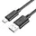 USB Кабель HOCO X88 USB - MicroUSB для телефона, ноутбука, пк 1М Черный