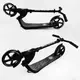 Самокат двухколесный Best Scooter c PU колесами, складной. Black (105379)