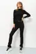 Джинсы женские цвет черный 214RG711