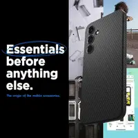 Чохол Spigen для Samsung Galaxy A55 5G - Liquid Air, Matte Black (ACS07526)