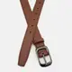 Женский кожаный ремень Borsa Leather CV1ZK-158br-brown