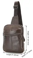 Рюкзак Vintage 14395 шкіряний Коричневий