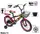 Велосипед детский 16 "SHENGDA" T12. Black-Red-Green (ручной и дисковый тормоз) - 1202463735