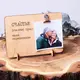 Доска для фото "Счастье" с зажимом персонализированная, русский