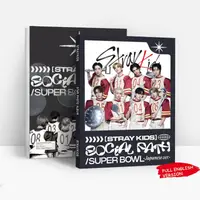 Альбом журнал Stray Kids фотоальбом Стрей Кидс Social path /super bowl (IMP_SK_ALB_6)