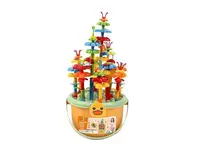 Детский конструктор Цветочный сад, 142 детали, наклейки. Multicolor (158686)
