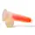 Фаллоимитатор на присоске "Orange dildo", L184 мм, D35мм