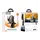 Держатель HOCO whale 3-axis linkage wireless fast charging car holder HW34 (center console) |15W|